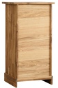 NordicStory Comoda alta, cajonera rustica de madera maciza de roble &quot;Provance 1&quot; 50 x 48 x 94,5 cm.