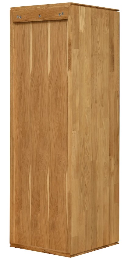NordicStory Armario flotante de madera maciza de roble &quot;Combo 1&quot; 40 x 41 x 122,5 cm.