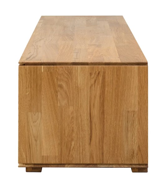NordicStory Mueble de TV de madera maciza de roble &quot;Combo 1&quot; 170 x 41 x 35 cm.