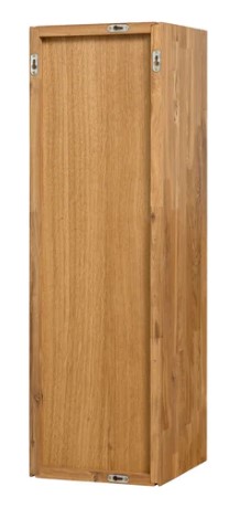NordicStory Armario flotante de madera maciza de roble &quot;Combo 4&quot; 85 x 30 x 26 cm.