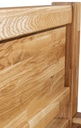 NordicStory Cama de madera maciza roble &quot;Valencia&quot; /140 x 200 cm./ 160 x 200 cm. / 180 x 200 cm.