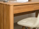 NordicStory Mesa escritorio de madera maciza de roble &quot;Elsa&quot; 140 x 75 x 78 cm.
