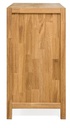 NordicStory Cómoda Cajonera de madera maciza de roble &quot;Niels&quot; 88 x 45 x 84 cm.
