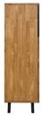 NordicStory Cómoda aparador de madera maciza de roble &quot;Moritz 1&quot; 100 x 40 x 124,9 cm.