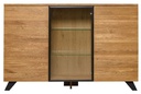 NordicStory Cómoda aparador de madera maciza de roble &quot;Moritz 2&quot; 150 x 40 x 101,9 cm.