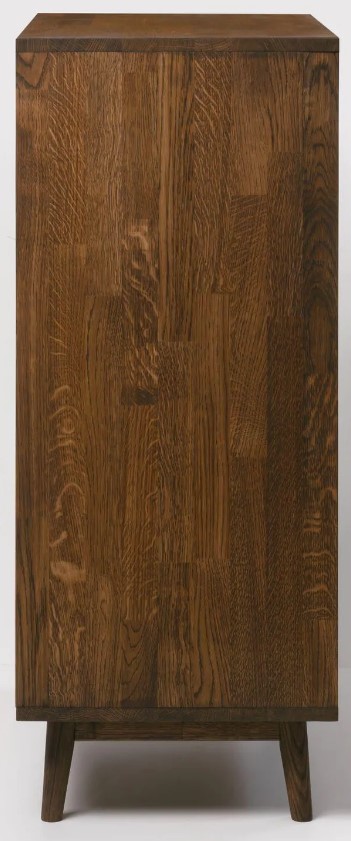 NordicStory Sinfonier Cómoda de madera maciza de roble &quot;Escandi 2 Design&quot; 80 x 45 x 111 cm.