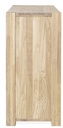 NordicStory Aparador Cómoda de madera maciza de roble &quot;Valencia&quot; 96 x 43 x 94 cm.