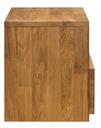 NordicStory Mesita de noche de madera maciza de roble &quot;Denmark 1&quot; 40 x 33 x 37 cm.