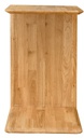 NordicStory Mesa lateral auxiliar de madera maciza de roble &quot;Sono 2&quot; 38 x 35 x 60 cm.
