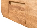 NordicStory  Armario flotante de madera maciza de roble &quot;Faina 1&quot; 45 x 42 x 127,2cm.
