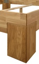 NordicStory Cama de madera maciza de roble &quot;Sarah&quot; 90 x 200 cm. /140 x 200 cm. / 160 x 200 cm. / 180 x 200 cm.