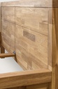 NordicStory Cama de madera maciza de roble &quot;Next&quot; 140 x 200 cm./ 160 x 200 cm. / 180 x 200 cm.
