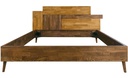 NordicStory Cama de madera maciza de roble &quot;Escandi Design&quot; 140 x 200 cm. / 160 x 200 cm. / 180 x 200 cm.