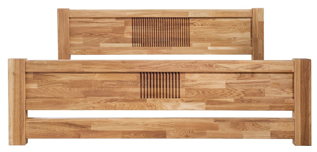 NordicStory Cama de madera maciza de roble &quot;Valencia&quot; /140 x 200 cm./ 160 x 200 cm. / 180 x 200 cm.