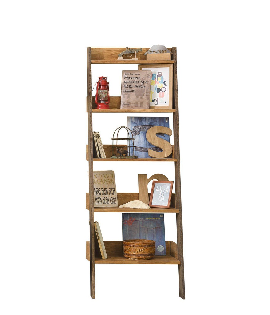 NordicStory Estanteria Libreria de madera maciza de roble &quot;Escandi Design&quot; 64 x 40 x 180 cm.