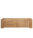 NordicStory Mueble de TV de madera maciza de roble &quot;Nordic&quot; 168 x 45 x 47 cm.