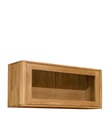 NordicStory Armario de pared de madera maciza de roble &quot;Elsa 1&quot; 110 x 30 x 32 cm.