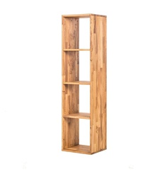 NordicStory Estanteria Libreria de madera maciza de roble &quot;Regal 4&quot; 39 x 35 x 150 cm.
